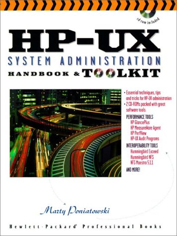 Book cover for HP-UX System Administration Handbook and Toolkit