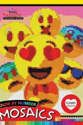 Cover of Funny Emoji Mosaic