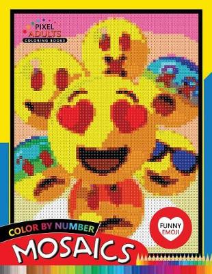 Book cover for Funny Emoji Mosaic