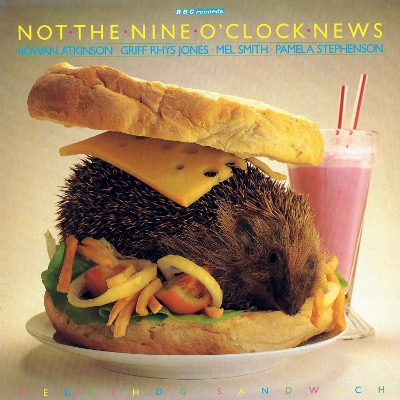 Book cover for Not The Nine O'Clock News  Hedgehog Sandwich(Vintage Beeb)