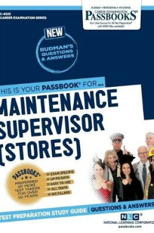 Cover of Maintenance Supervisor (Stores) (C-4525)