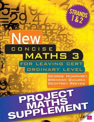 Cover of New Concise Maths 3 Project Maths Supplement