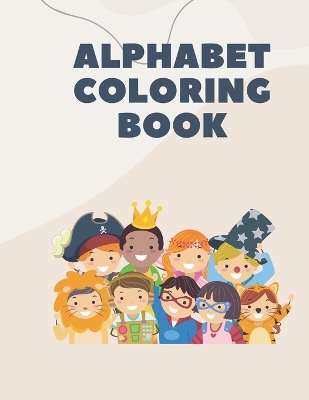 Book cover for Coloring Book - Learn the Alphabet