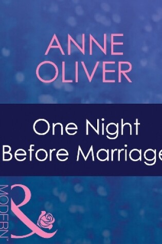Cover of One Night Before Marriage