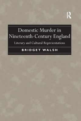 Book cover for Domestic Murder in Nineteenth-Century England