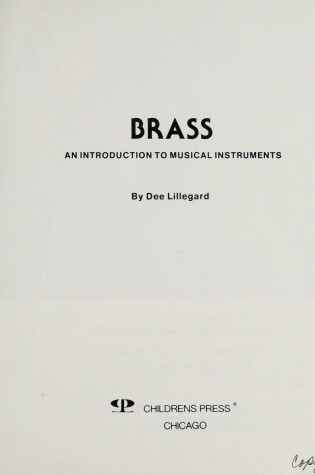 Cover of Introduction to Musical Instruments