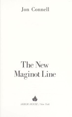 Book cover for The New Maginot Line