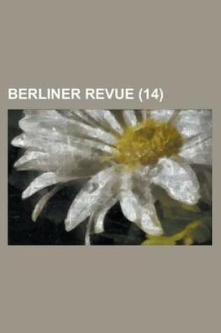 Cover of Berliner Revue (14)