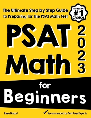Book cover for PSAT Math for Beginners
