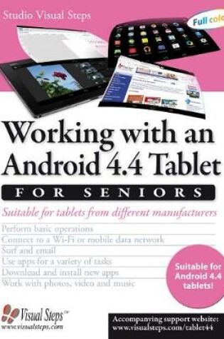 Cover of Working With an Android 4.4 Tablet for Seniors