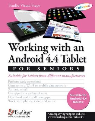 Book cover for Working With an Android 4.4 Tablet for Seniors