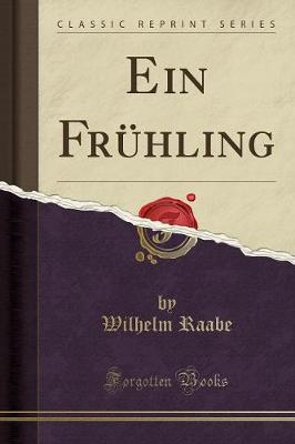 Book cover for Ein Fruhling (Classic Reprint)