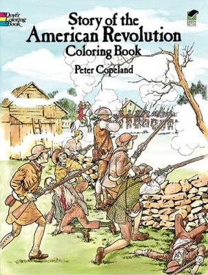 Cover of Story of the American Revolution Coloring Book