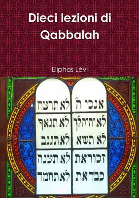 Book cover for Dieci Lezioni Di Qabbalah