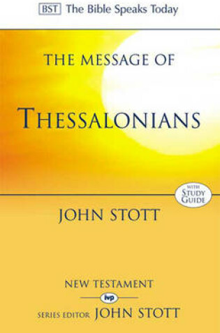 Cover of The Message of 1 and 2 Thessalonians