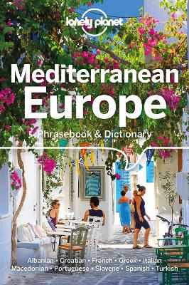 Book cover for Lonely Planet Mediterranean Europe Phrasebook & Dictionary