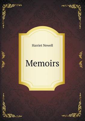 Book cover for Memoirs