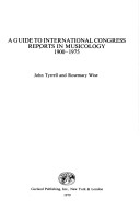 Book cover for Guide to Intl Congress