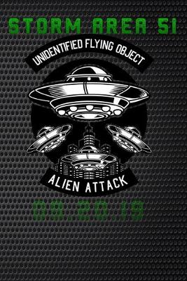 Book cover for Storm Area 51 unidentified flying object