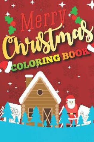 Cover of merry christmas coloring book