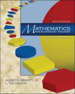 Book cover for Mathematics for Elementary Teachers