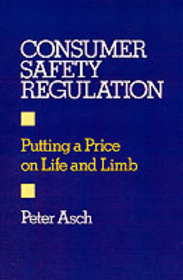 Book cover for Consumer Safety Regulation