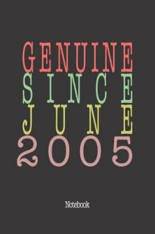 Cover of Genuine Since June 2005