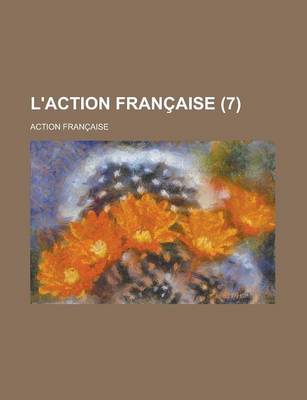 Book cover for L'Action Francaise (7)