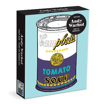 Book cover for Andy Warhol Soup Can Paint By Number Kit