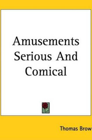 Cover of Amusements Serious and Comical