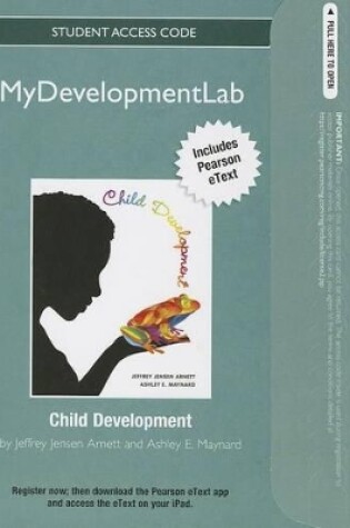 Cover of NEW MyDevelopmentLab with Pearson eText -- Standalone Access Card -- for Child Development