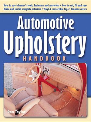 Cover of Automotive Upholstery Handbook