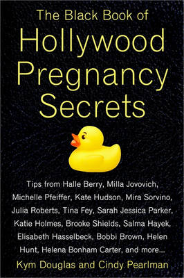 Book cover for The Black Book of Hollywood Pregnancy Secrets