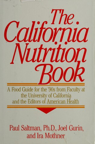 Cover of The California Nutrition Book