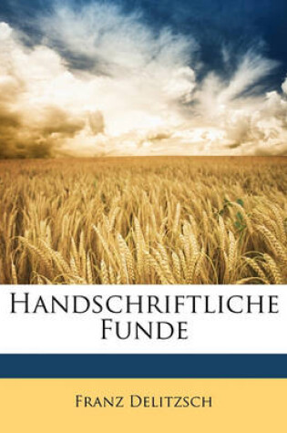 Cover of Handschriftliche Funde