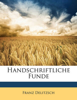 Book cover for Handschriftliche Funde