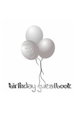 Book cover for Ballon Birthday Guest Book