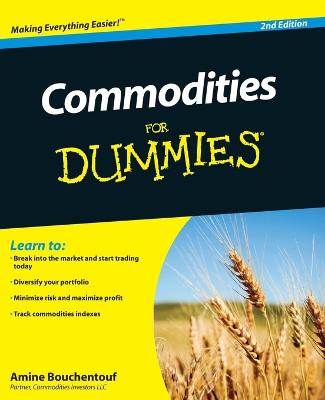 Cover of Commodities For Dummies 2e