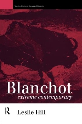 Book cover for Blanchot
