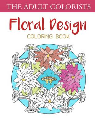 Book cover for Floral Design Coloring Book