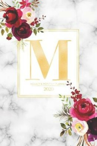 Cover of Weekly & Monthly Planner 2020 M