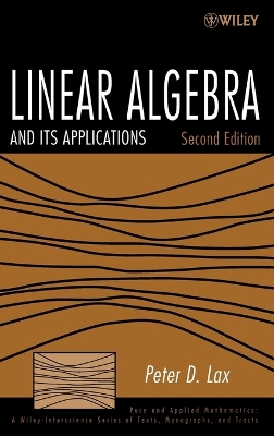 Book cover for Linear Algebra and Its Applications 2e