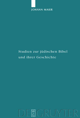 Cover of Studien zur judischen Bibel und ihrer Geschichte