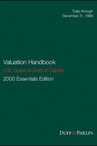 Cover of Valuation Handbook - U.S. Guide to Cost of Capital