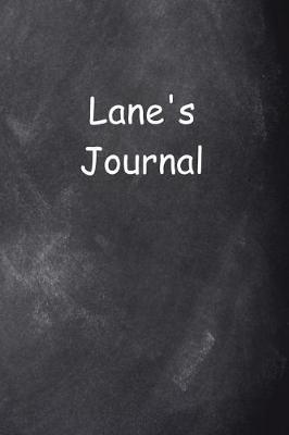 Cover of Lane Personalized Name Journal Custom Name Gift Idea Lane