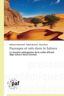 Book cover for Paysages Et Sols Dans Le Sahara