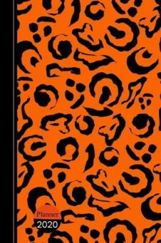 Cover of Orange Black Animal Skin Design
