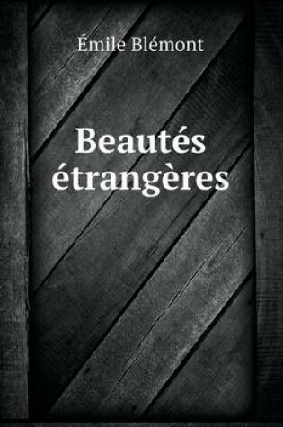 Cover of Beautés étrangères