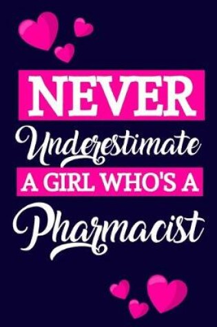 Cover of Never Underestimate A Girl Who's A Pharmacist