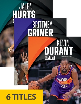 Book cover for Pro Sports Stars Set 2 (Set of 6)